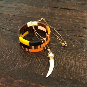 Set for sale! Necklace & bracelet